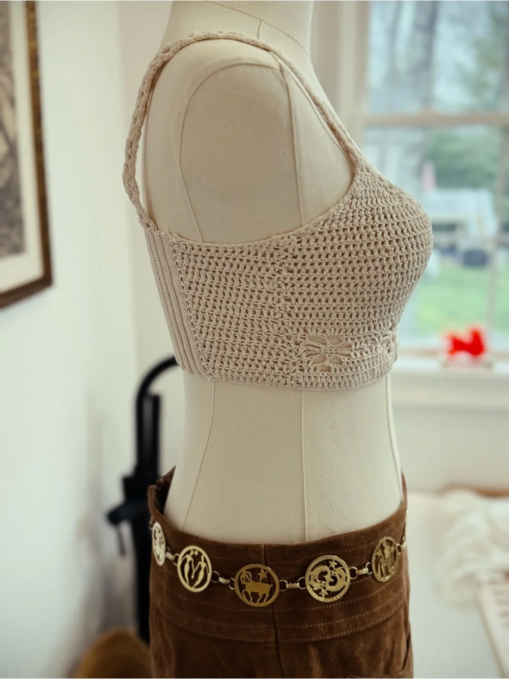 ✨ FREE PEOPLE crochet top - Picture 3 of 6